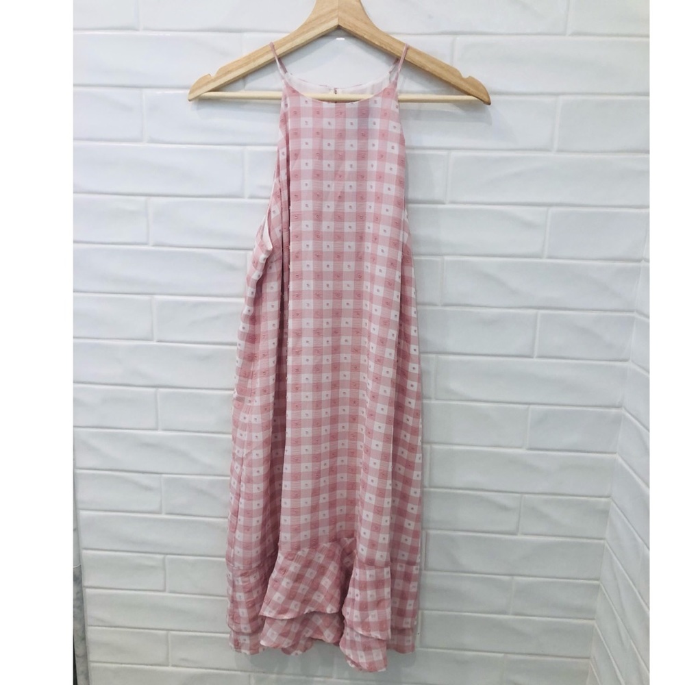 CeCe Ruffled Gingham-Plaid Dress - Picture 5 of 10